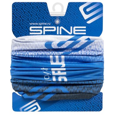 Бандана унисекс Spine Premium синяябелая 25 см 1050₽