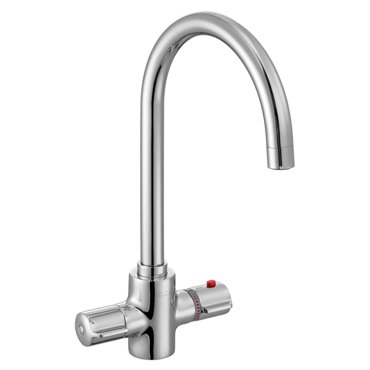 Смеситель для кухни ECA Thermostatic 102108754 с термостатом Хром 20930₽