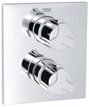 Смеситель для встраиваемой системы Grohe Allure 19380000 серебристый 25987₽