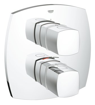 Смеситель для встраиваемой системы Grohe Grandera 19934000 серебристый 31981₽