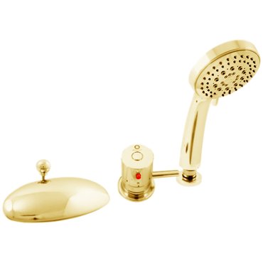 Смеситель на борт ванны Rav Slezak Dunaj Termostat DT2705SZ 72637₽