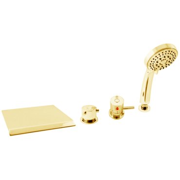 Смеситель на борт ванны Rav Slezak Dunaj Termostat DT2745PZ 87609₽