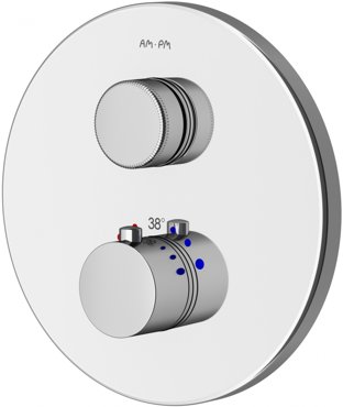Термостат AmPm Inspire V20 F50A75700 для ванны с душем 60555₽
