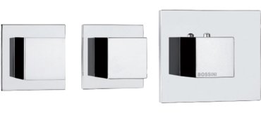 Термостат Bossini Cube 2 Outlets LP Z032203 для ванны с душем хром 39050₽