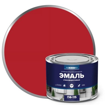 Эмаль Proremontt ПФ-115 красный 19кг 666₽