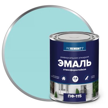 Эмаль Proremontt ПФ-115 мятный RAL 6027 09кг 489₽