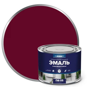 Эмаль Proremontt ПФ-115 винно-красный RAL 3005 05кг 356₽