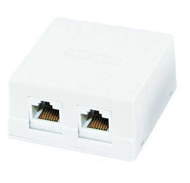 Компьютерная розетка TDM 2xRJ-45 SQ1809-0004 361₽