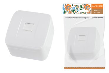 Розетка TDM ELECTRIC компьютерная RJ-45 SQ1824-0011 399₽
