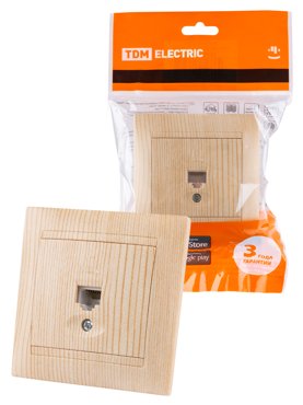 Розетка TDM ELECTRIC компьютерная RJ45 SQ1815-0316 516₽
