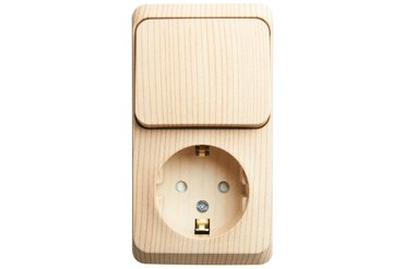 Выключатель с сетевой розеткой Schneider Electric Этюд BPA16-201D 994₽