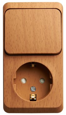 Выключатель с сетевой розеткой Schneider Electric Этюд BPA16-201T 1151₽