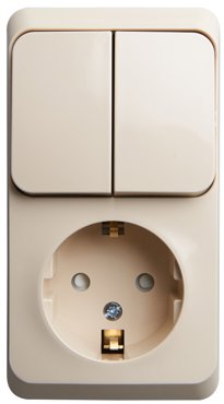 Выключатель с сетевой розеткой Schneider Electric Этюд BPA16-202K 1129₽