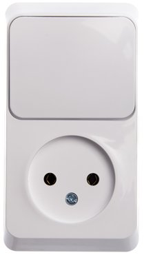 Выключатель с сетевой розеткой Schneider Electric Этюд BPA16-204B 4079₽