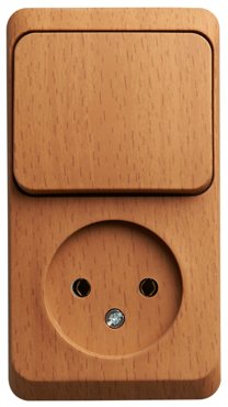 Выключатель с сетевой розеткой Schneider Electric Этюд BPA16-204T 1186₽