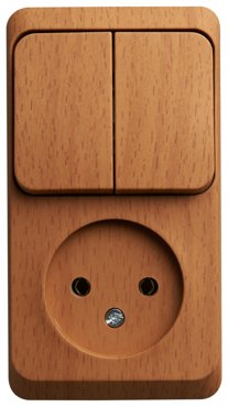 Выключатель с сетевой розеткой Schneider Electric Этюд BPA16-205T 1319₽