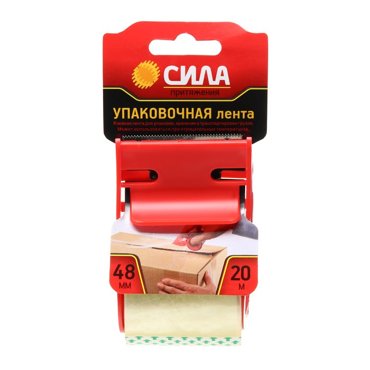 Клейкая лента Сила Упаковочная прозрачная 546₽