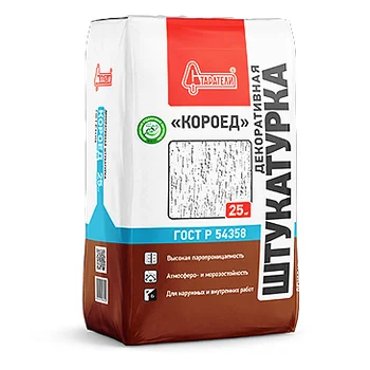 Штукатурка декоративная СТАРАТЕЛИ Короед 2мм 25кг 1809₽