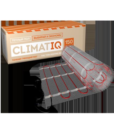 Тонкий самоклеящийся греющий мат CLIMATIQ MAT в плиточный клей 3 мкв 450 Вт 6380₽