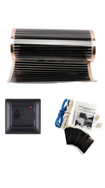 Инфракрасный теплый пол Varmel ECO FILM 05m 7026 чёрный 660 Вт 3 мкв 3560₽