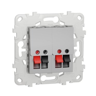 Аудиорозетка двойная Schneider Electric Unica New NU548930 4260₽