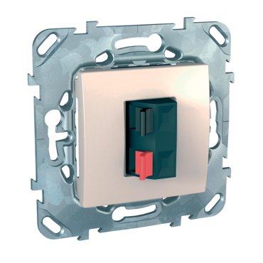Аудиорозетка Schneider Electric Unica MGU548625ZD бежевая 2763₽