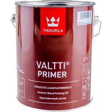Грунт антисептик TIKKURILA VALTTI PRIMER содержащий масло 27л 505000130 3807₽