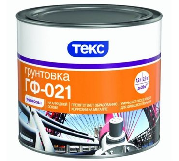 Грунт Текс ГФ-021 универсальный серый 25 л 2338₽