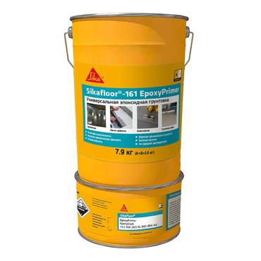 Грунтовка эпоксидная Sikafloor-161 EpoxyPrimer AB двухкомпонентная 10кг 622869 21921₽