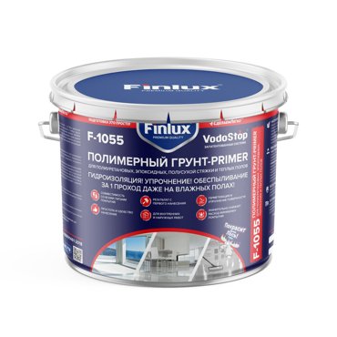 Полимерный грунт Finlux F-1055 PRIMER для полиуретановых покрытий 10 кв м 2936₽