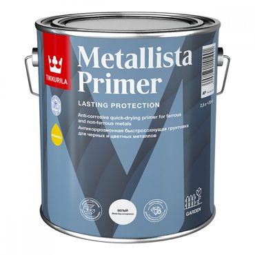 TIKKURILA METALLISTA PRIMER антикоррозионная грунтовка база А 09л 2665₽