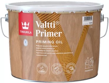 TIKKURILA Valtti Primer грунтовочный состав по дереву 9л 7915₽