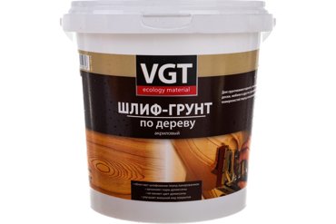 VGT Шлиф-грунт ВД АК 0301 по дереву 09л 11602843 620₽