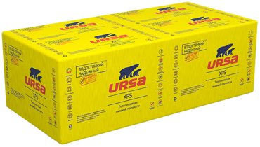 URSA экструдированный пенополистирол XPS-N-III-L-G4 1180х600х50мм 3093₽
