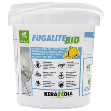 Эпоксидная затирка для плитки Kerakoll Fugalite BIO 02 Light Grey 3 кг 7900₽
