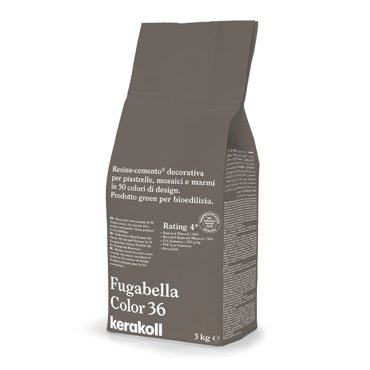 Затирка Kerakoll Fugabella Color полимерцементная 36 3 кг мешок 3072₽