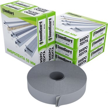 Лента SoundGuard Band Rubber 50х4 мм 12 м 351044 2190₽
