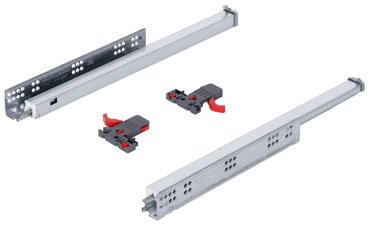 SAMET Направляющая SMART SLIDE полного выдвижения с доводчиком Lock-Fix 500 мм СТ-0000128 6370₽