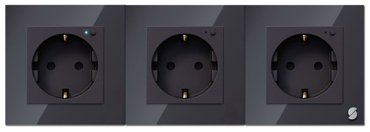Розетка Sibling Powerswitch-W3 Bl 5280₽