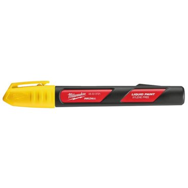 Маркер Milwaukee Inkzall маркер на основе жидкой краски желтый 48223721 500₽