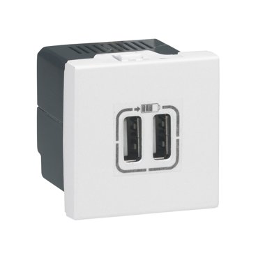 Legrand 077594 USB роз дзарядки двойная бел 4149₽