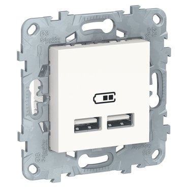 USB розетка Systeme Electric NU5418183 3шт 20461₽