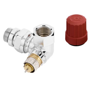Трехосевой клапан Danfoss RA-NCX для подключения слева хромированный 9334₽