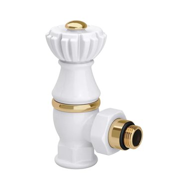 Угловой клапан SR Rubinetterie для радиаторов Liberty 12х34 цвет белый 0325-2000V00A 22230₽