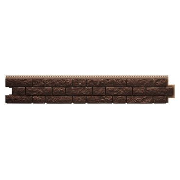 Панель фасадная Docke Bergart 1809х285 мм кедровый орех 569₽