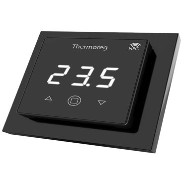 Терморегулятор для теплого пола Thermoreg TI 700 Black 7444 17759₽