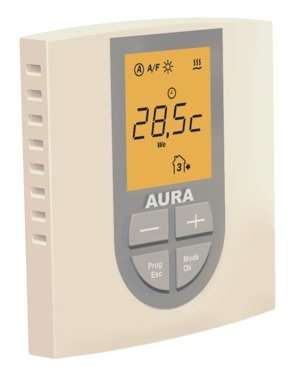 Терморегулятор для теплых полов Aura Technology VTC 770 кремовый 3956₽