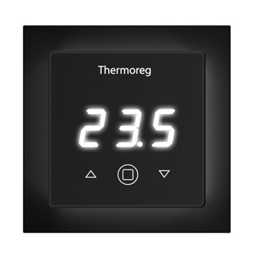 Терморегулятор Thermoreg TI-300 с дисплеем чёрный 28319₽