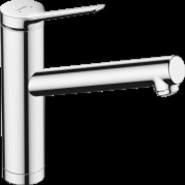 Кухонный смеситель однорычажный Hansgrohe Zesis M33 160 для установки перед окном 1jet 16270₽