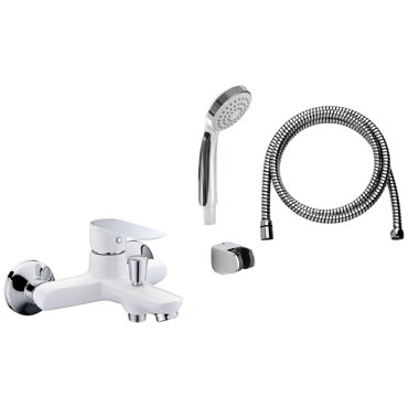Смеситель для ванной с душем Triton Панама 16304W-D125 4850₽
